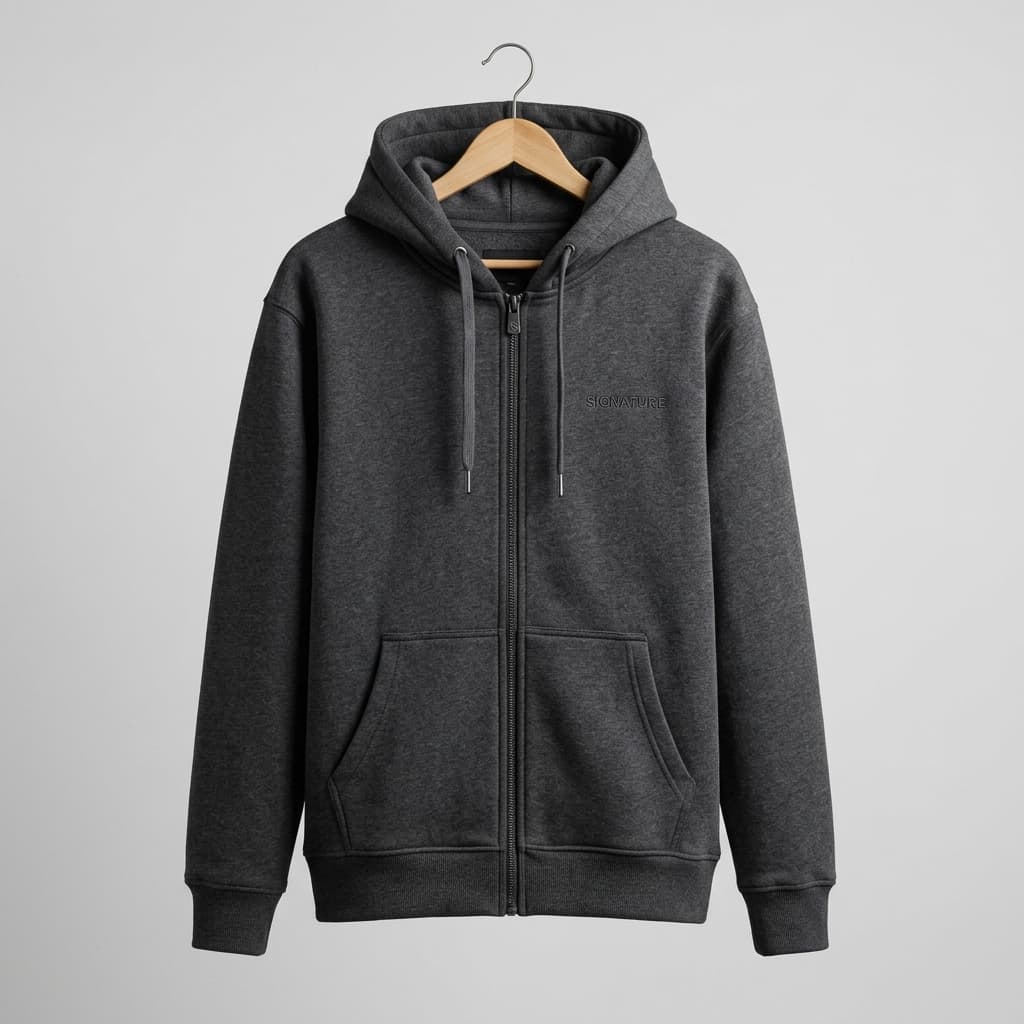 Signature Zip Hoodie
